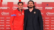 Guadalajara Open: Amaury Vergara y Fernando Hierro asistieron a la Final en el Estadio Akron