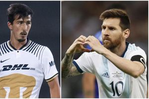 Pumas: Bennevendo imita a Messi en práctica y dice a compañero: "Anda pallá, bobo"