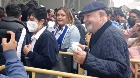 Puebla: Manuel Lapuente fue captado ingresando al juego ante Chivas