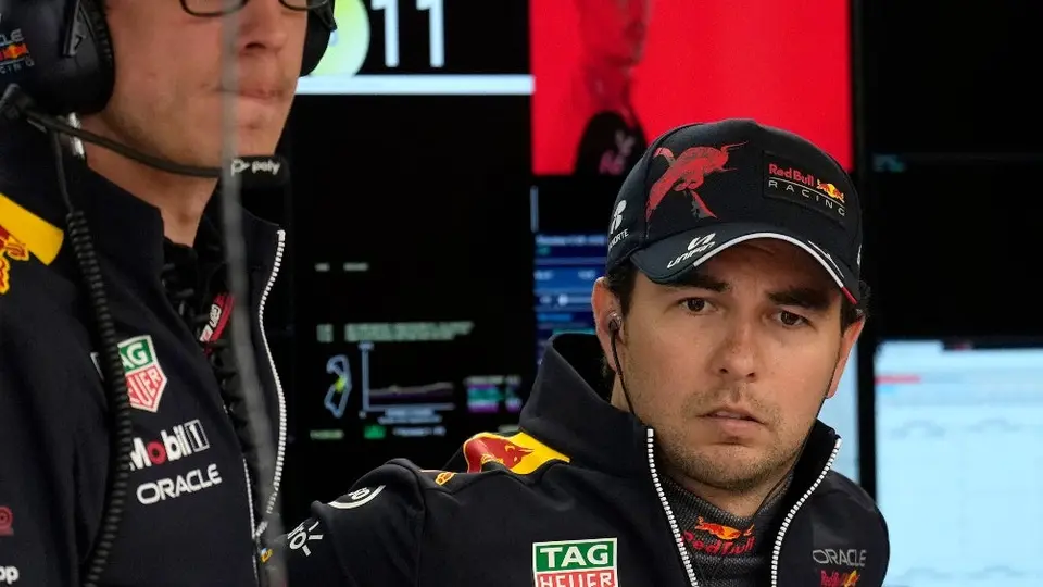 Checo Pérez bromeó a Van Dijk en Silverstone: ‘Pensé que eras más alto’