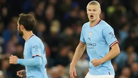 Haaland: Superó a Luis Suárez como goleador en Champions League con 51 partidos menos