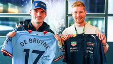 GP de Bélgica: Max Verstappen y De Bruyne convivieron previo a la carrera en Spa
