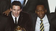 Pelé tras felicitar a Messi: 'Era merecido por su trayectoria. Diego está sonriendo ahora'