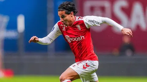 Diego Lainez vuelve a ser titular con Sporting Braga tras no ir con el Tri al Mundial de Qatar 2022