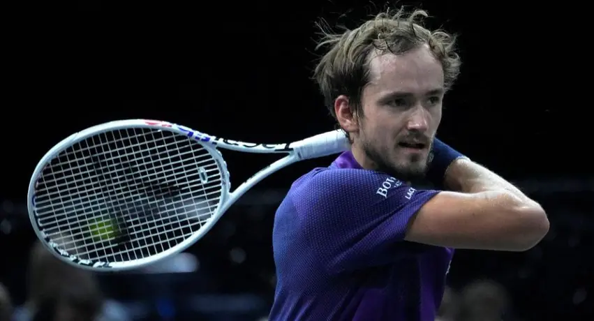 Daniil Medvedev: Se despidió del Masters 1000 de París con berrinche e insultos al umpire