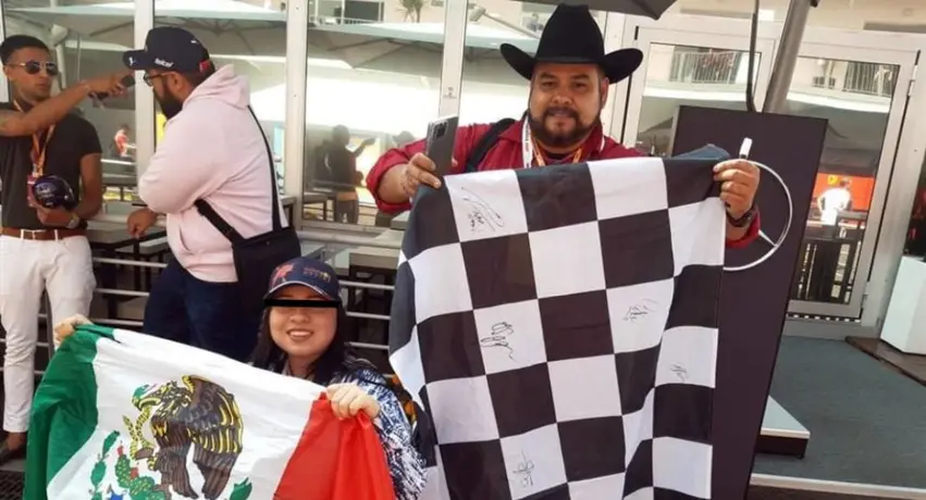 F1: Fanática cumplió su sueño y festejó sus XV años en el GP de México