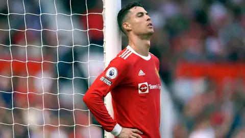 Cristiano Ronaldo reportó este lunes con el Manchester United