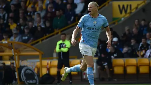 Video: Erling Haaland tuvo un gesto con el utilero del Manchester City dejando ver su eduación