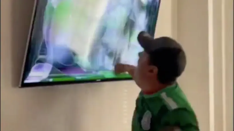 Selección Mexicana: Aficionado se volvió loco y destrozó su TV tras la eliminación