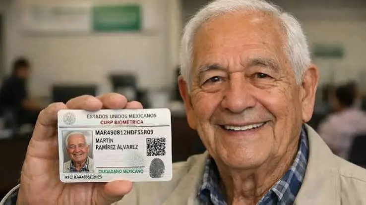 Los adultos mayores pueden presentar identificación oficial, acta de nacimiento y CURP certificada, según los requisitos del módulo donde realicen el registro./ RS