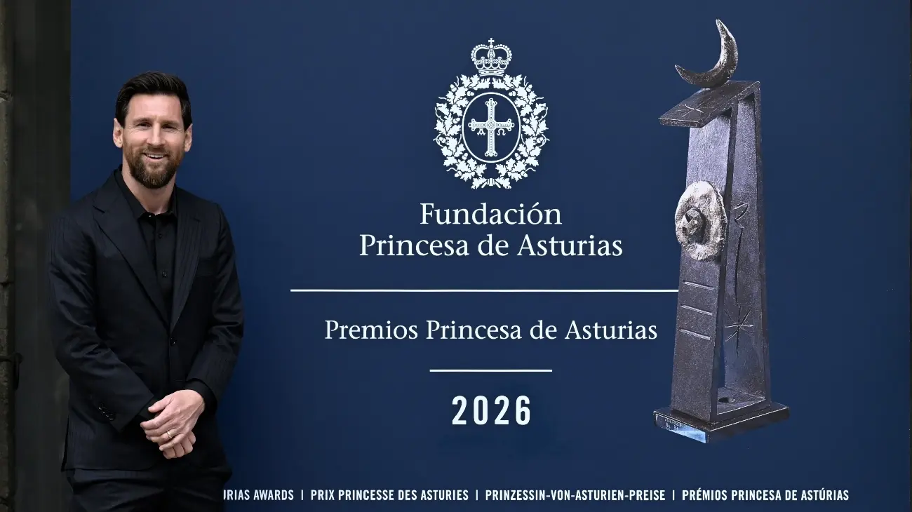 Lionel Messi recibe nuevo premio desde España
