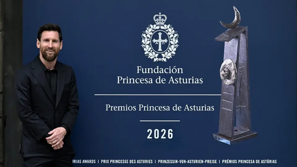 Lionel Messi recibe nuevo premio desde España