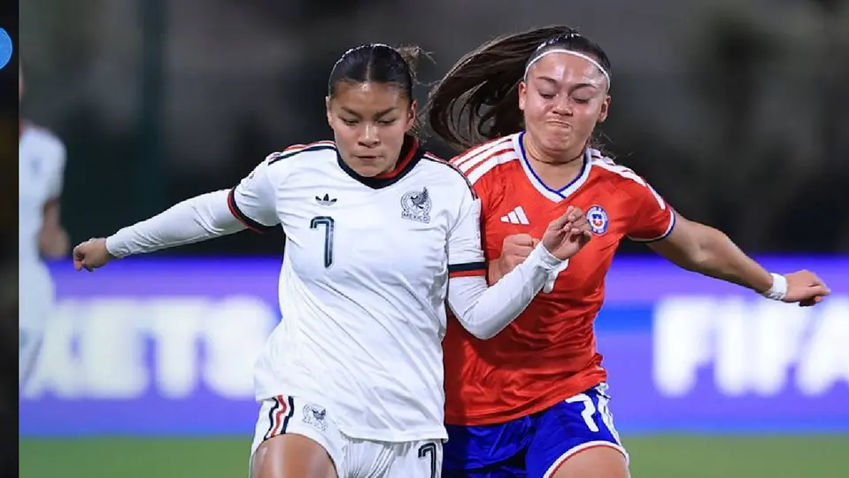 México vence a Chile y escala al segundo lugar del Grupo F en el Mundial Sub-17 l X: @miseleccionfem
