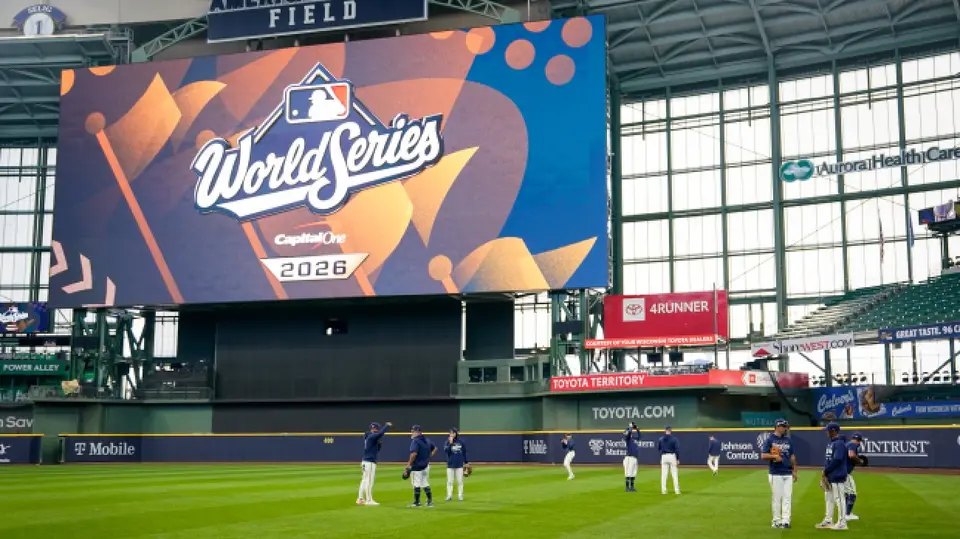 Jugadores de los Milwaukee Brewers | AP