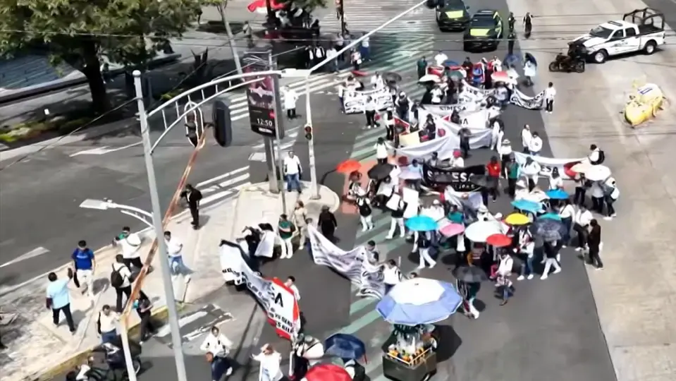 Los trabajadores del IMSS preparan una nueva jornada de protestas para el viernes 30 de octubre / Especial