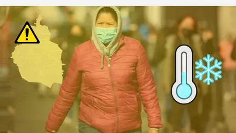 Alerta Amarilla por frío en CDMM, tendrán temperaturas de hasta 4 grados