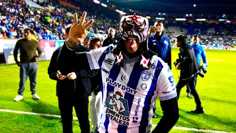 Penta Zero Miedo, visita de lujo en el Hidalgo para el Pachuca vs Cruz Azul