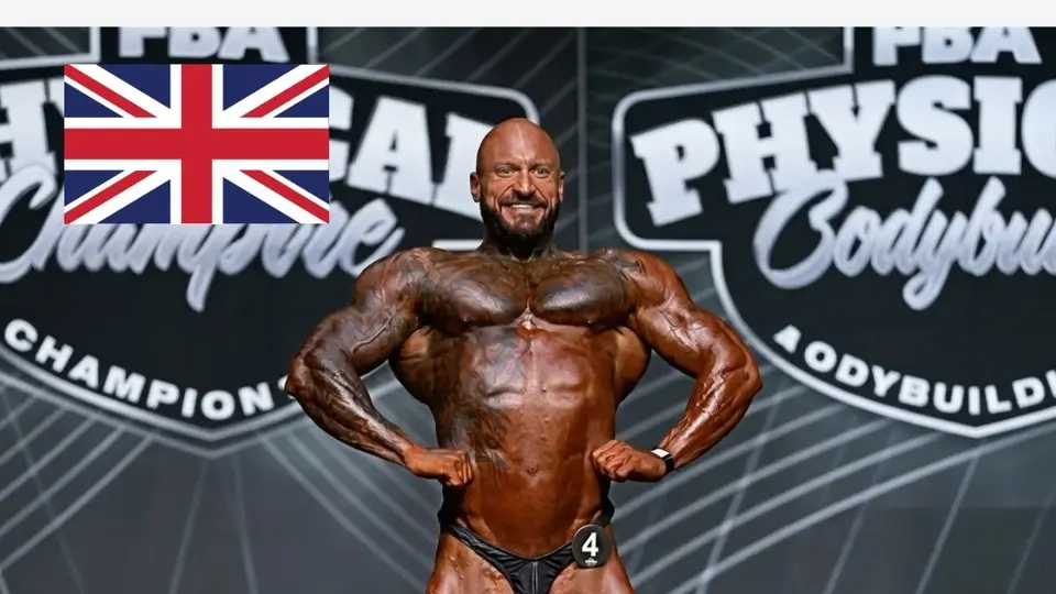 Muere el fisicoculturista Mateusz Chmura tras desplomarse en un torneo en Inglaterra