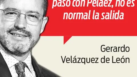 La sorpresiva salida de Peláez