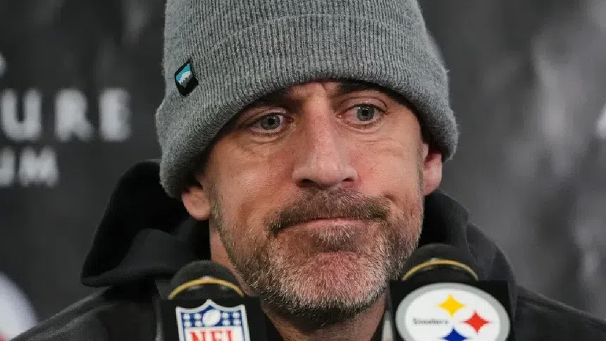 Aaron Rodgers en conferencia | AP