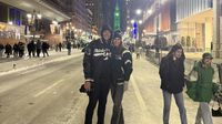 ¡Festeja con su gente! Nick Foles salió a las calles de Philadelphia a celebrar con miles de fans