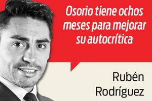 Osorio, autocrítica, plan y las tintas