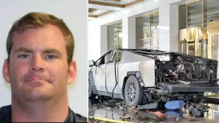 Identifican al hombre que murió en el Cybertruck de Tesla como soldado del Ejército de Estados Unidos