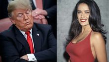 La vez que Salma Hayek fue cortejada por Donald Trump: “Hubiera sido la primera dama”