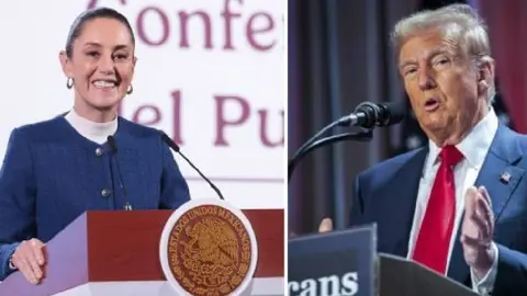 Tras el discurso de Trump, Claudia Sheinbaum se reúne con su gabinete en Palacio Nacional