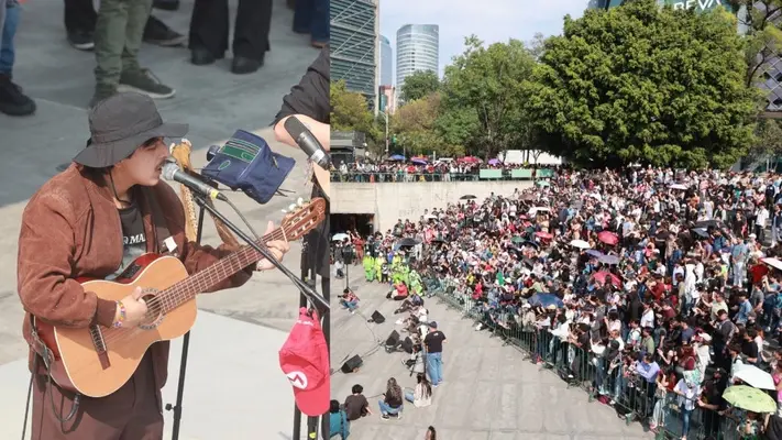 Así se vivió el primer concierto de Macario Martínez en la Estela de Luz