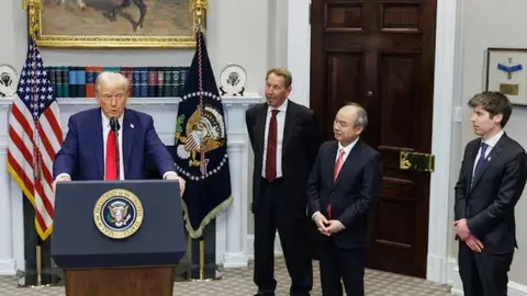 Donald Trump presenta “Stargate”, proyecto de Inteligencia Artificial con una inversión de $500 mil millones y 100,000 empleos