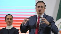 Marcelo Ebrard calificó como “insólito” el acuerdo que consiguió Sheinbaum con Trump