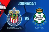 Chivas vs Santos: ¿Dónde y cuándo ver la Jornada 1 de la Liga MX?