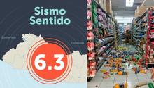VIDEO: Sismo de 6.3 grados sacude a El Salvador
