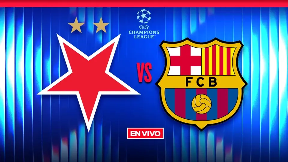 Slavia Praga vs Barcelona EN VIVO UEFA Champions League Jornada 7