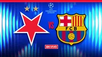 Slavia Praga vs Barcelona EN VIVO UEFA Champions League Jornada 7