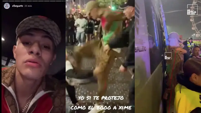 VIDEO: El Bogueto protagoniza pelea porque golpearon a su novia