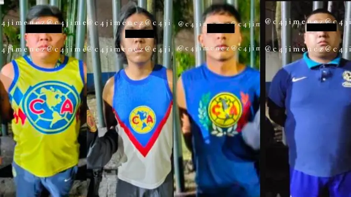 Americanistas son detenidos por robar… afuera del estadio