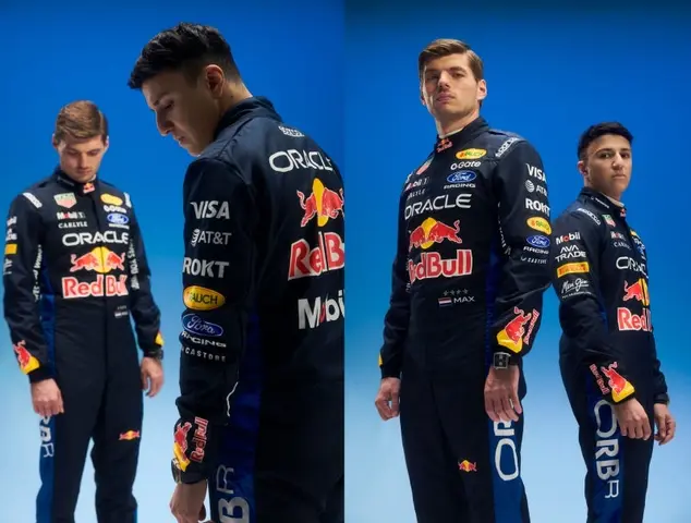 Así el nuevo uniforme de Verstappen y Hadjar | RBR