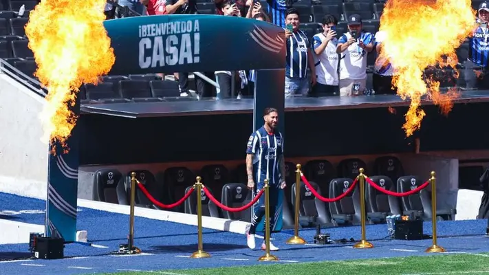 Sergio Ramos durante su presentación con Rayados: “Espero que podamos celebrar muchos títulos”