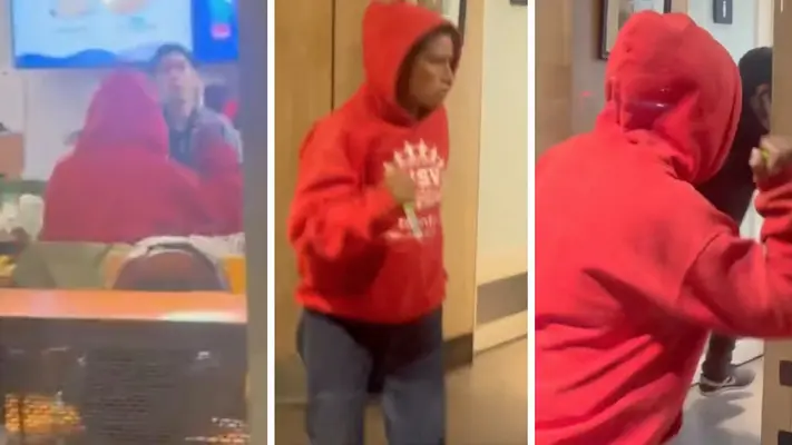 VIDEO: Mujer amenaza con un cuchillo a clientes de Starbucks en La Condesa