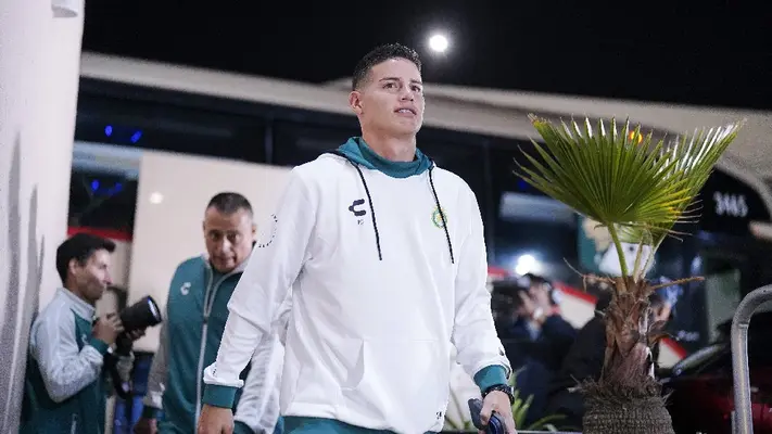 La reacción de James al enterarse del récord que rompió con León