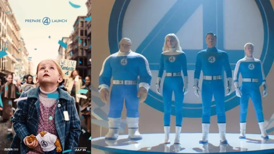 Acusan a Marvel de usar Inteligencia Artificial en el póster de 'Los Cuatro Fantásticos'