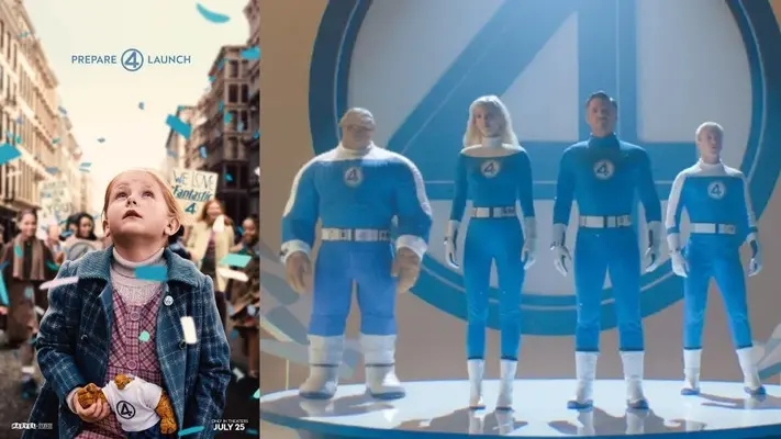 Acusan a Marvel de usar Inteligencia Artificial en el póster de 'Los Cuatro Fantásticos'