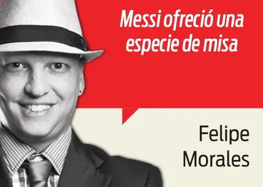 Messi ofreció una especie de misa