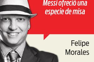 Messi ofreció una especie de misa