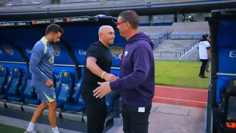 Ángel Villacampa y Marcelo Frigerio se ‘calientan’ en conferencia de prensa tras el Clásico Capitalino