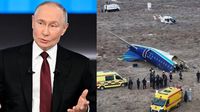 Vladímir Putin pide disculpas a Azerbaiyán por caída del avión donde murieron 38 personas