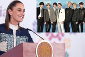 Sheinbaum expresa su gusto por la visita de BTS a México: “Qué bueno que vienen”