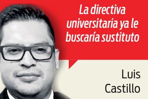 Rafa Puente del Río, en la tablita con Lobos